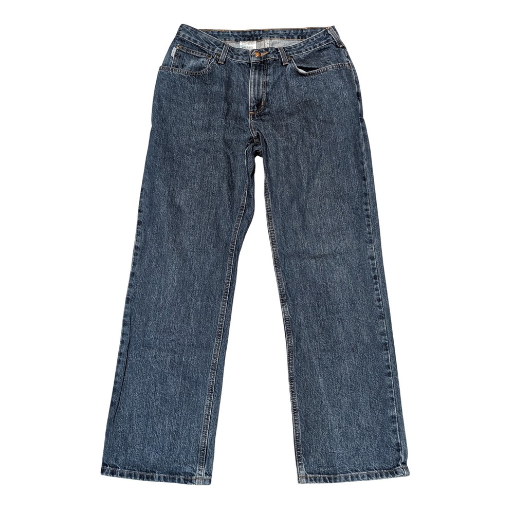 Carhartt Jeans Women 10 Blue WB160 VIO Relaxed Fit Straight Leg Vintage Workwear